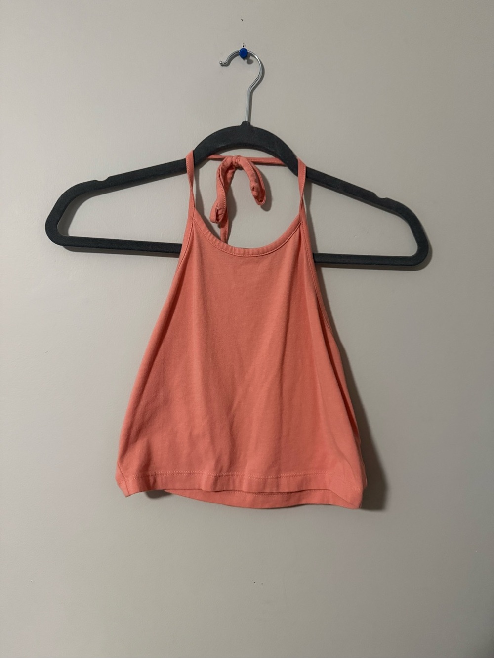 Charlotte Russe Backless Halter Tank Crop Top